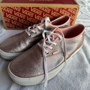 Vans Women's Sparkling Pink Sneakers